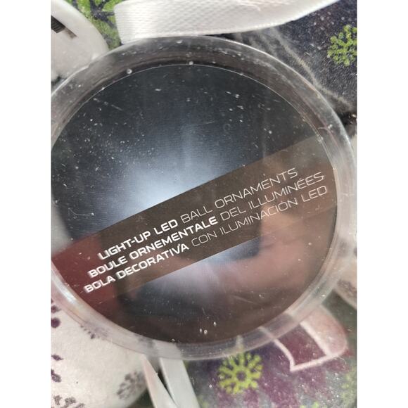 Set of 6 Seattle Seahawks NFL LED Light-Up Christmas Ornaments Tree New Tested - Picture 9 of 10